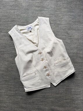 Pistola Vero Vest in Ecru